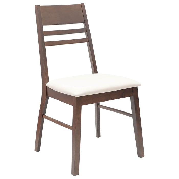 Scaune de dining 2 pcs Maro deschis 43 x 54 x 89 cm - WALTI WALTI