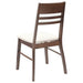 Scaune de dining 2 pcs Maro deschis 43 x 54 x 89 cm - WALTI WALTI