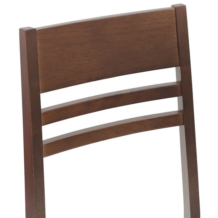 Scaune de dining 2 pcs Maro deschis 43 x 54 x 89 cm - WALTI WALTI