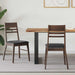 Scaune de dining 2 pcs Maro deschis 43 x 54 x 89 cm - WALTI WALTI