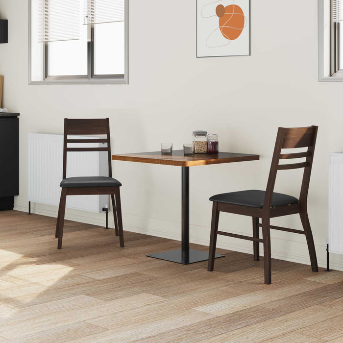 Scaune de dining 2 pcs Maro deschis 43 x 54 x 89 cm - WALTI WALTI