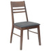 Scaune de dining 2 pcs Maro deschis 43 x 54 x 89 cm - WALTI WALTI