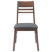 Scaune de dining 2 pcs Maro deschis 43 x 54 x 89 cm - WALTI WALTI