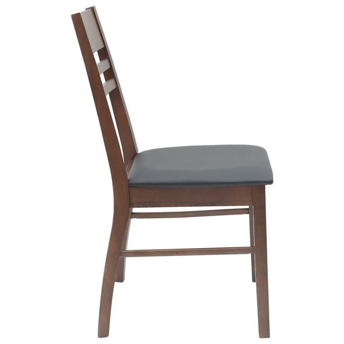 Scaune de dining 2 pcs Maro deschis 43 x 54 x 89 cm - WALTI WALTI