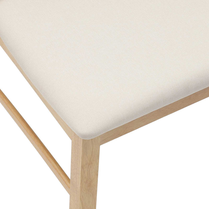 Scaune de dining 2 pcs natural 43 x 54 x 89 cm - WALTI WALTI