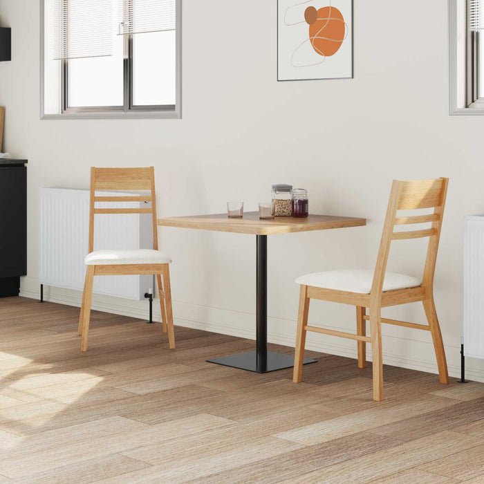 Scaune de dining 2 pcs natural 43 x 54 x 89 cm - WALTI WALTI