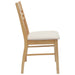 Scaune de dining 2 pcs natural 43 x 54 x 89 cm - WALTI WALTI