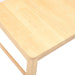 Scaune de dining 2 pcs natural 43 x 54 x 89 cm - WALTI WALTI