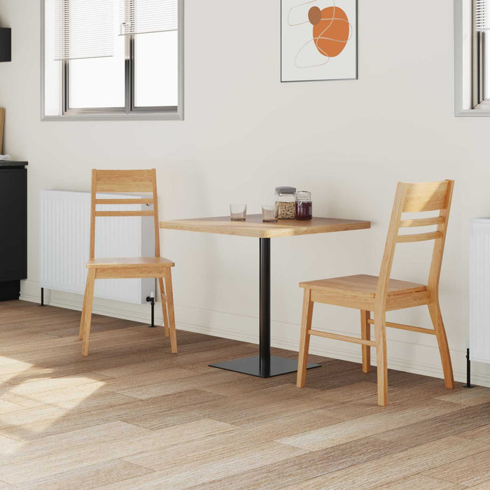 Scaune de dining 2 pcs natural 43 x 54 x 89 cm - WALTI WALTI
