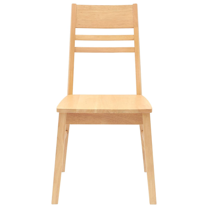 Scaune de dining 2 pcs natural 43 x 54 x 89 cm - WALTI WALTI