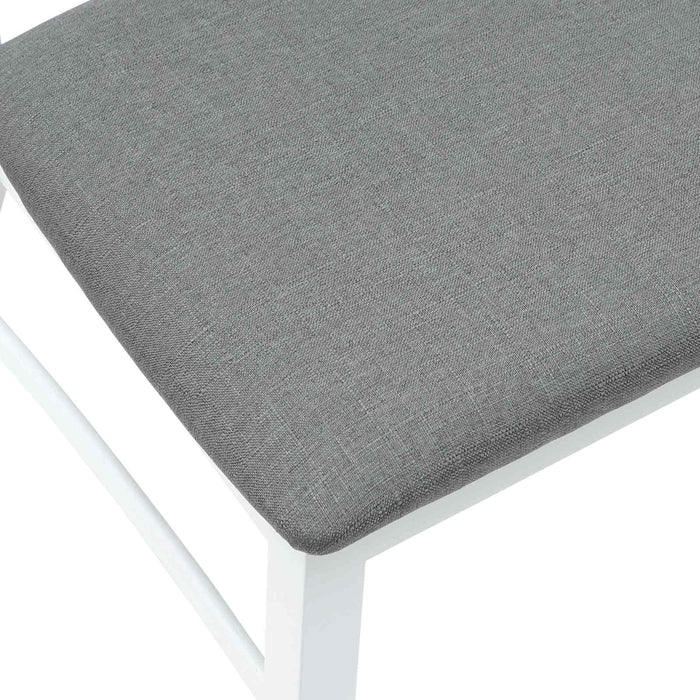 Scaune de dining 2 pcs Alb 43 x 54 x 89 cm - WALTI WALTI