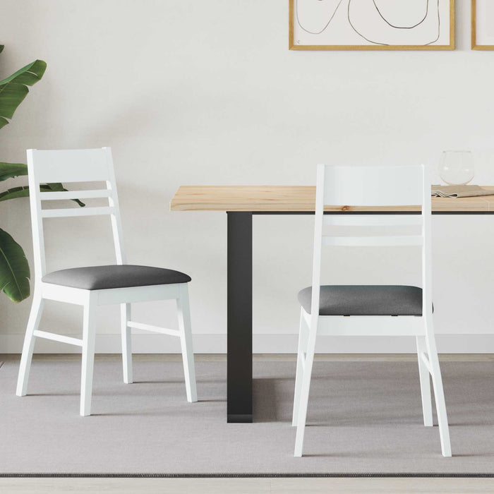 Scaune de dining 2 pcs Alb 43 x 54 x 89 cm - WALTI WALTI