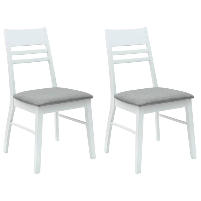 Scaune de dining 2 pcs Alb 43 x 54 x 89 cm - WALTI WALTI
