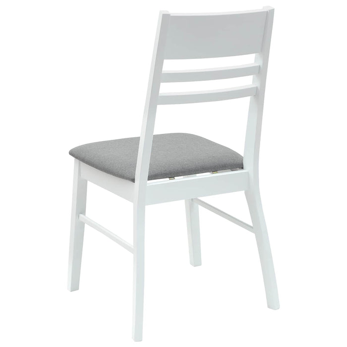 Scaune de dining 2 pcs Alb 43 x 54 x 89 cm - WALTI WALTI