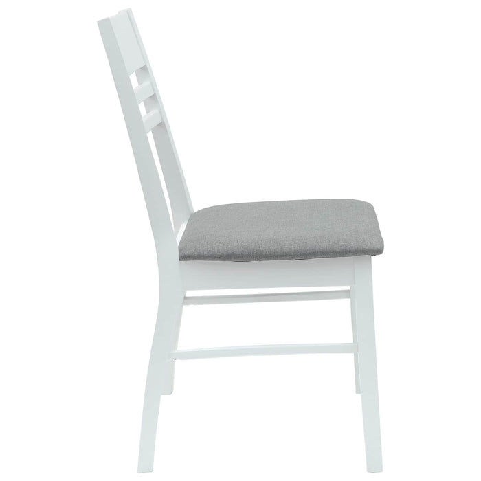 Scaune de dining 2 pcs Alb 43 x 54 x 89 cm - WALTI WALTI