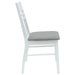 Scaune de dining 2 pcs Alb 43 x 54 x 89 cm - WALTI WALTI
