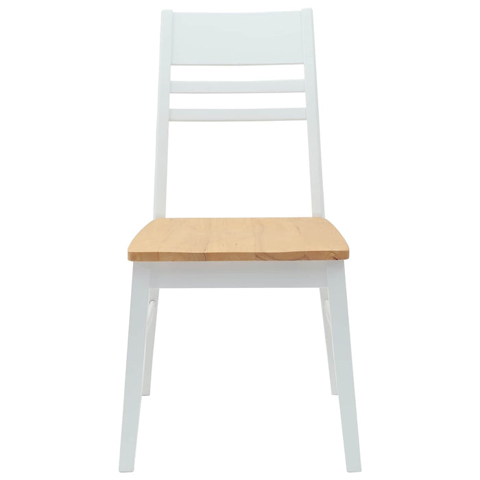 Scaune de dining 2 pcs Alb 43 x 54 x 89 cm - WALTI WALTI