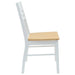 Scaune de dining 2 pcs Alb 43 x 54 x 89 cm - WALTI WALTI
