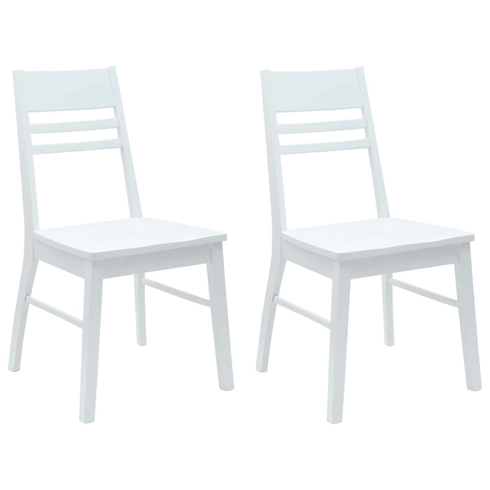 Scaune de dining 2 pcs Alb 43 x 54 x 89 cm - WALTI WALTI
