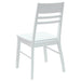 Scaune de dining 2 pcs Alb 43 x 54 x 89 cm - WALTI WALTI