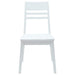 Scaune de dining 2 pcs Alb 43 x 54 x 89 cm - WALTI WALTI