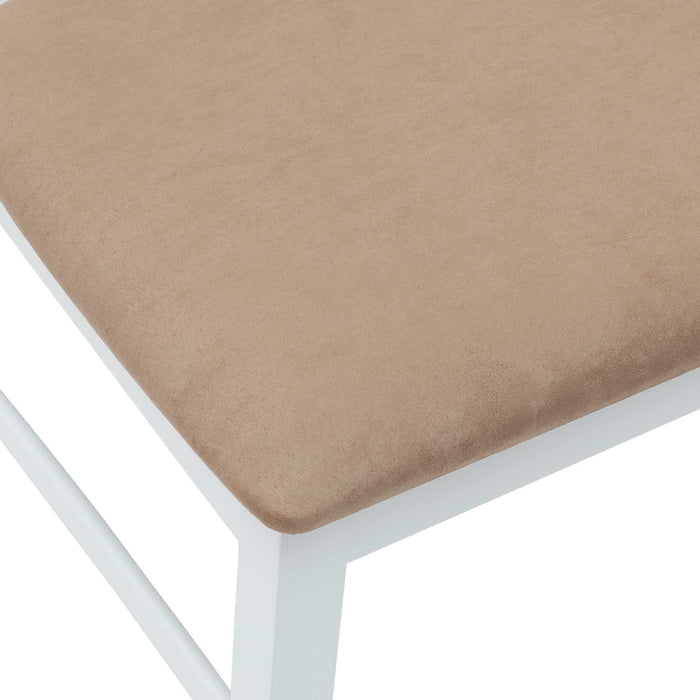 Scaune de dining 2 pcs Alb 43 x 54 x 89 cm - WALTI WALTI