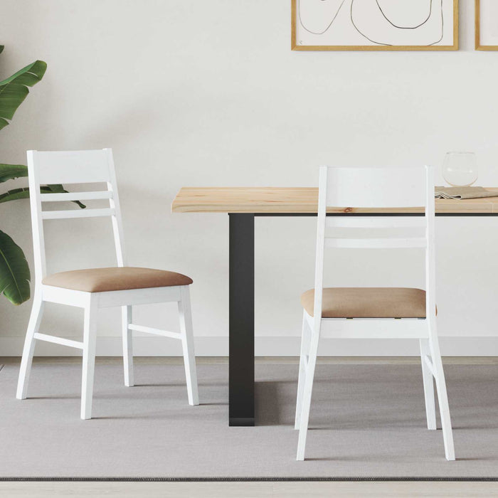 Scaune de dining 2 pcs Alb 43 x 54 x 89 cm - WALTI WALTI