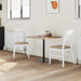 Scaune de dining 2 pcs Alb 43 x 54 x 89 cm - WALTI WALTI