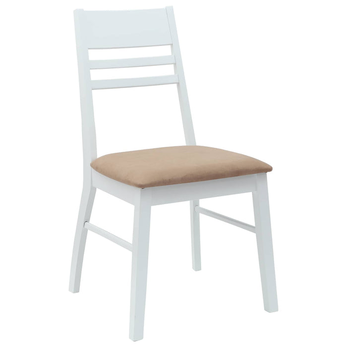 Scaune de dining 2 pcs Alb 43 x 54 x 89 cm - WALTI WALTI