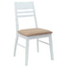 Scaune de dining 2 pcs Alb 43 x 54 x 89 cm - WALTI WALTI