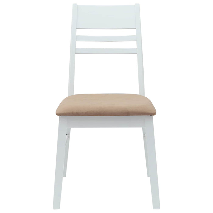 Scaune de dining 2 pcs Alb 43 x 54 x 89 cm - WALTI WALTI