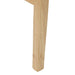 Scaune de dining 2 pcs natural 43 x 54 x 89 cm - WALTI WALTI