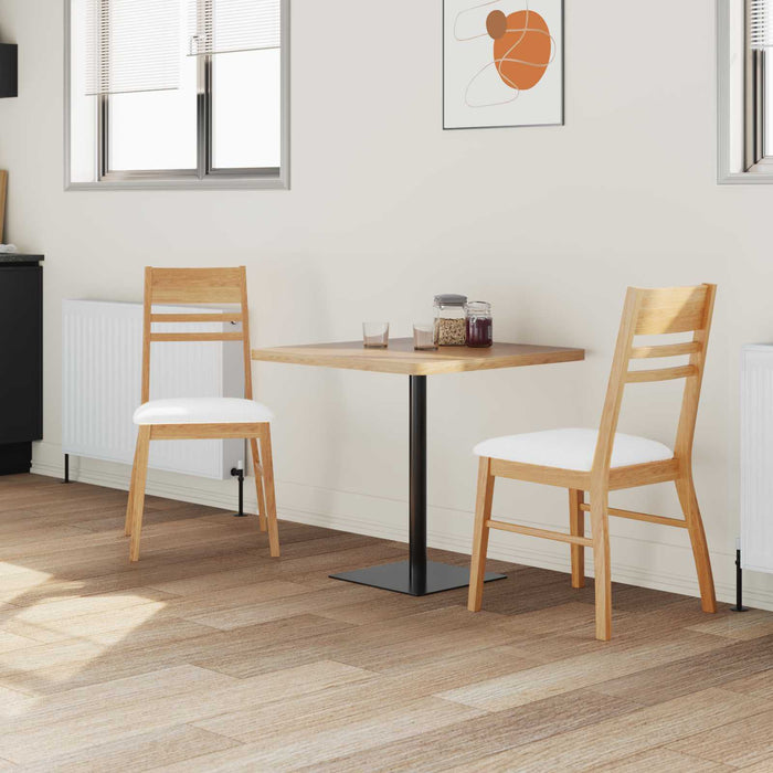 Scaune de dining 2 pcs natural 43 x 54 x 89 cm - WALTI WALTI