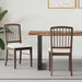 Scaune de dining 2 pcs Maro deschis 50 x 52,5 x 91 cm - WALTI WALTI