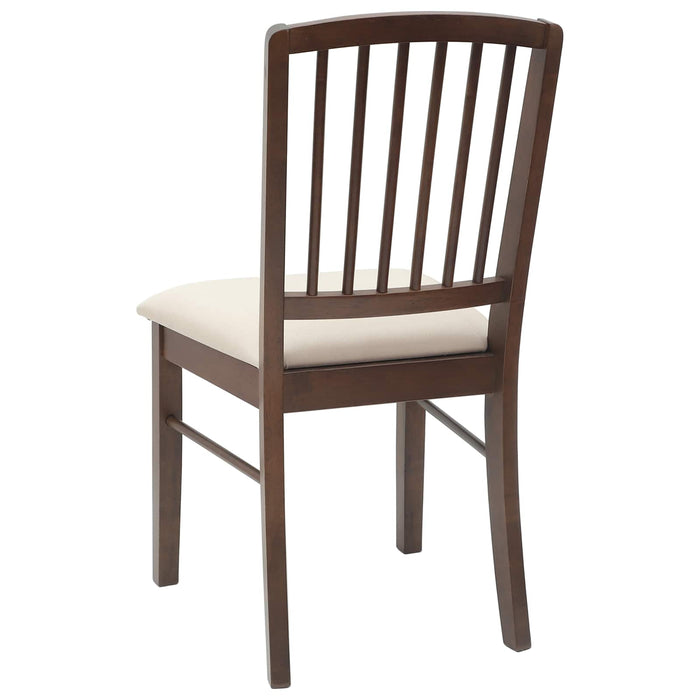 Scaune de dining 2 pcs Maro deschis 50 x 52,5 x 91 cm - WALTI WALTI
