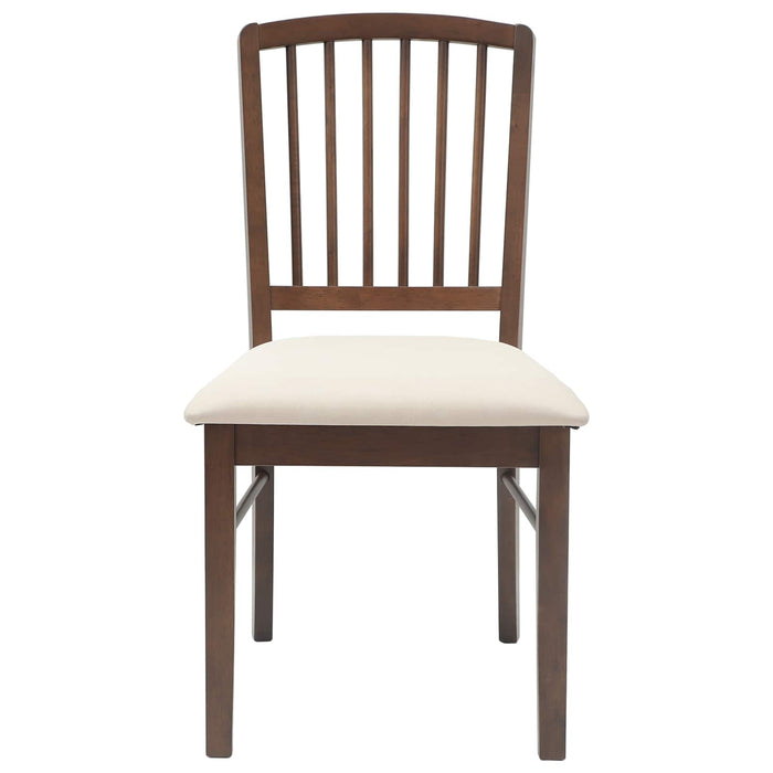 Scaune de dining 2 pcs Maro deschis 50 x 52,5 x 91 cm - WALTI WALTI