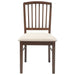 Scaune de dining 2 pcs Maro deschis 50 x 52,5 x 91 cm - WALTI WALTI