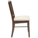 Scaune de dining 2 pcs Maro deschis 50 x 52,5 x 91 cm - WALTI WALTI