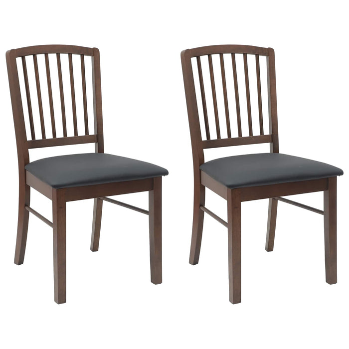 Scaune de dining 2 pcs Maro deschis 50 x 52,5 x 91 cm - WALTI WALTI