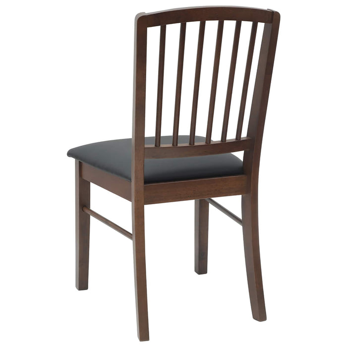 Scaune de dining 2 pcs Maro deschis 50 x 52,5 x 91 cm - WALTI WALTI