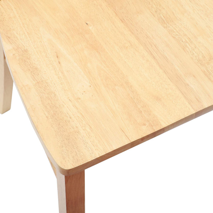 Scaune de dining 2 pcs natural 50 x 52,5 x 91 cm - WALTI WALTI