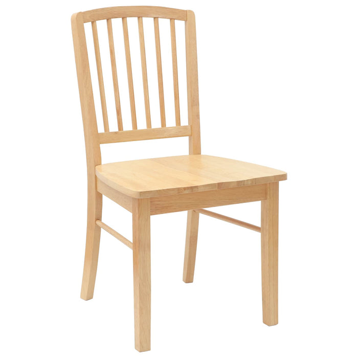 Scaune de dining 2 pcs natural 50 x 52,5 x 91 cm - WALTI WALTI