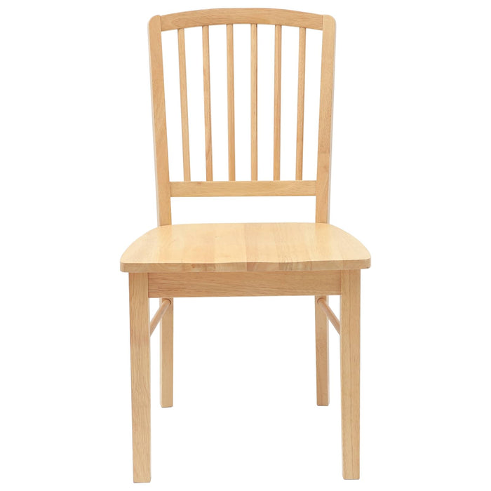 Scaune de dining 2 pcs natural 50 x 52,5 x 91 cm - WALTI WALTI