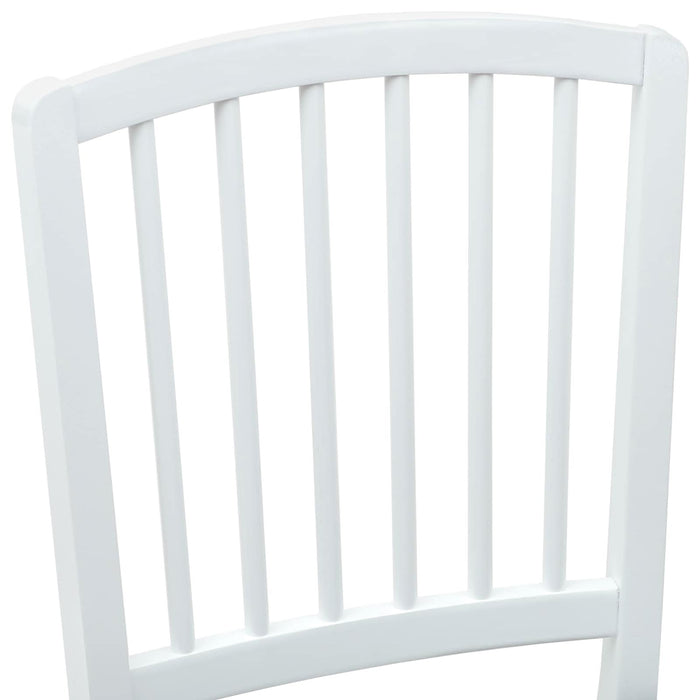Scaune de dining 2 pcs Alb 50 x 52,5 x 91 cm - WALTI WALTI