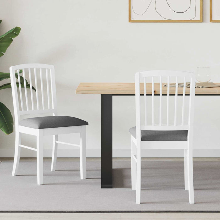 Scaune de dining 2 pcs Alb 50 x 52,5 x 91 cm - WALTI WALTI