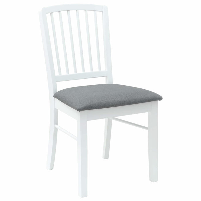 Scaune de dining 2 pcs Alb 50 x 52,5 x 91 cm - WALTI WALTI
