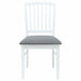 Scaune de dining 2 pcs Alb 50 x 52,5 x 91 cm - WALTI WALTI