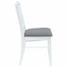 Scaune de dining 2 pcs Alb 50 x 52,5 x 91 cm - WALTI WALTI