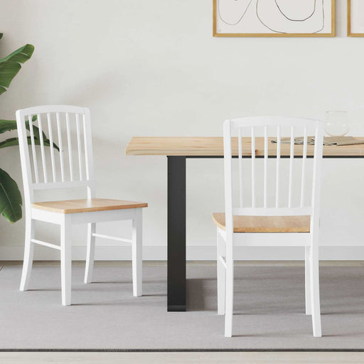 Scaune de dining 2 pcs Alb 50 x 52,5 x 91 cm - WALTI WALTI