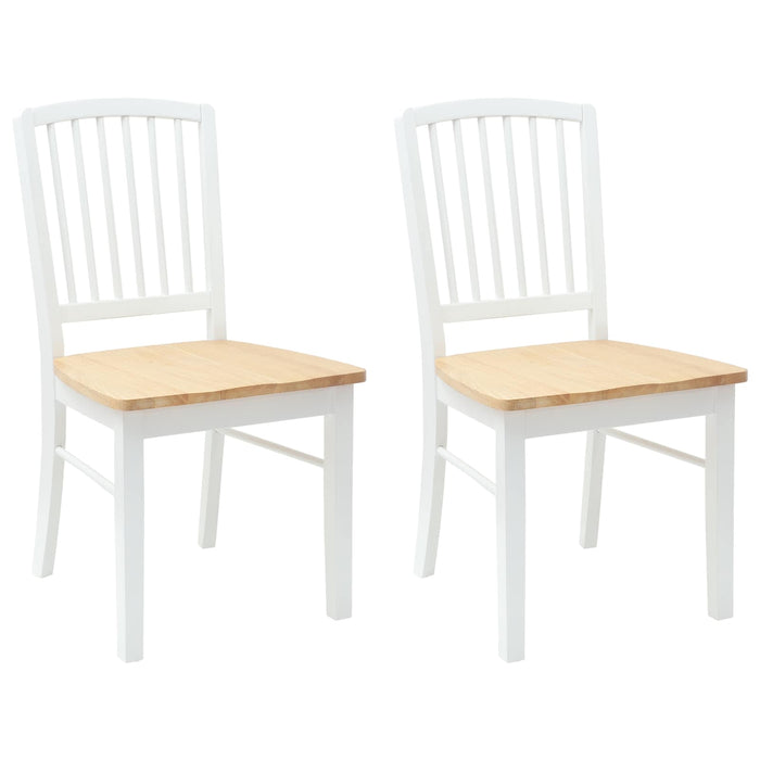 Scaune de dining 2 pcs Alb 50 x 52,5 x 91 cm - WALTI WALTI